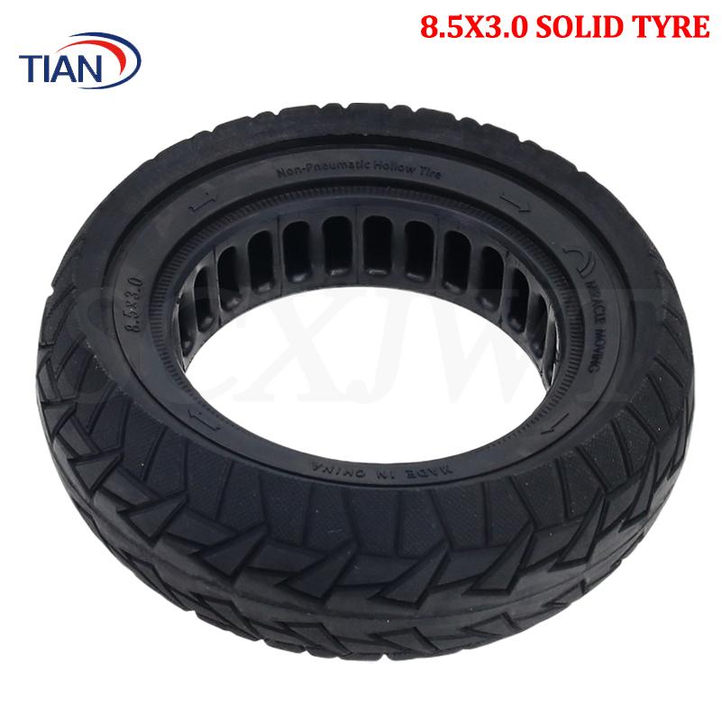 Scooter Tire - 8.5 Inch 8.5x3.0 Solid Off-Road Tire