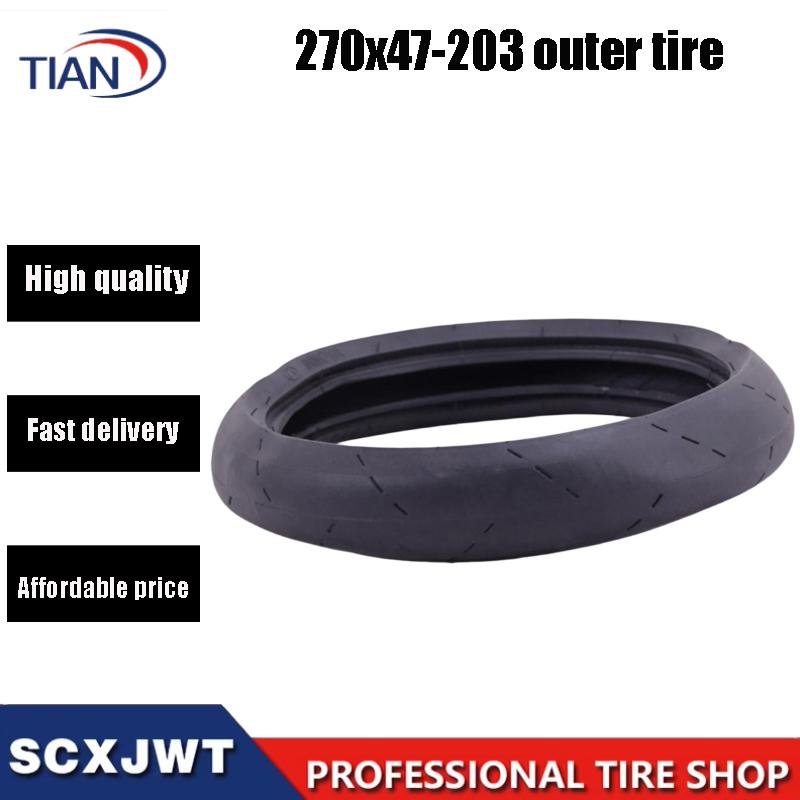 Scooter Tire - 270x47-203 thickened and wear-resistant tire modification