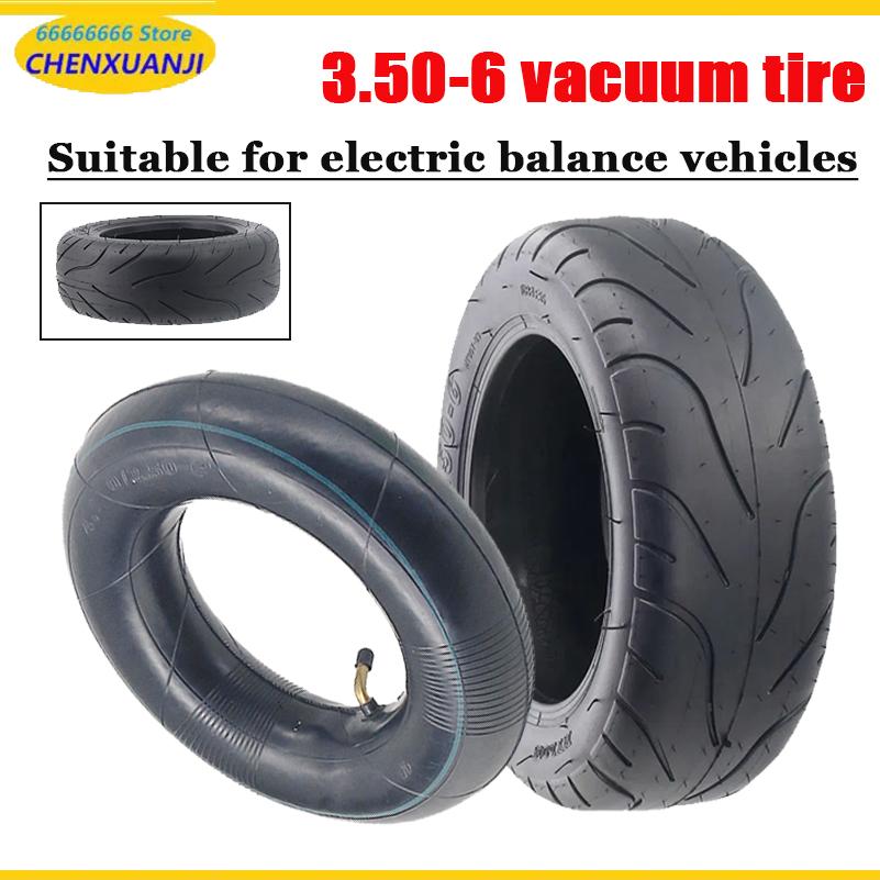 Scooter Tire - 10 inch 3.50-6 vacuum tire electric