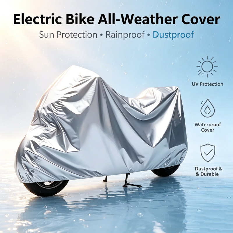 Electric Scooter Rain Cover - Waterproof Universal Motorcycle Cover All-Inclusive Rain