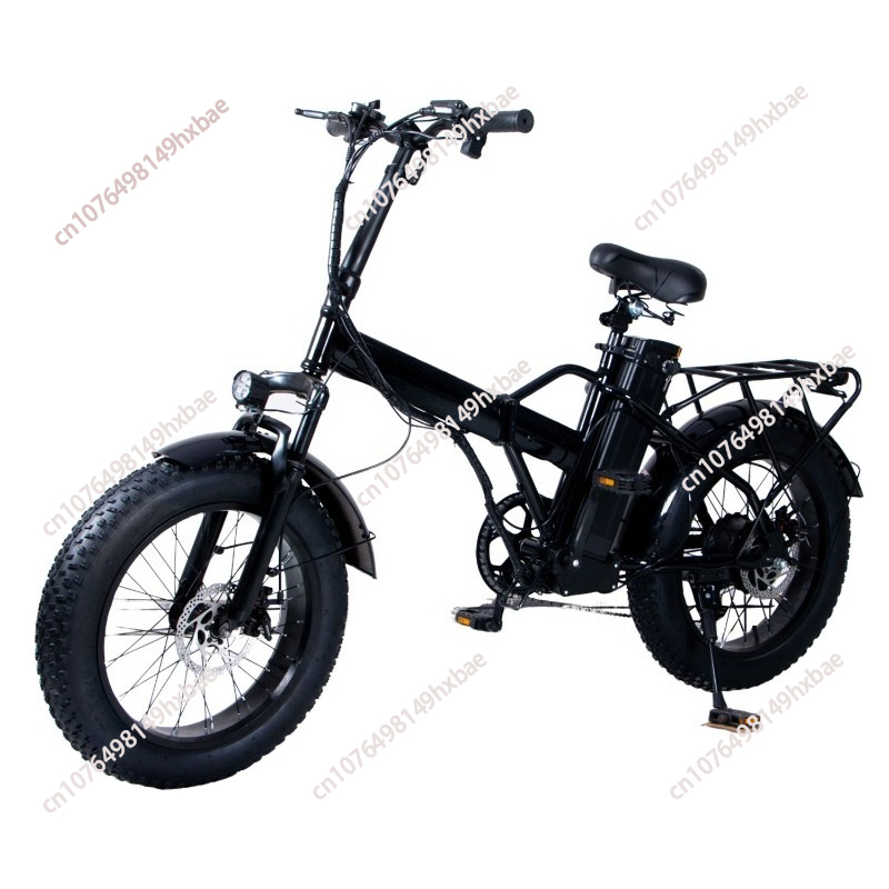 Folding Electric Scooter - Snow takeaway folding portable scooter two-wheeled
