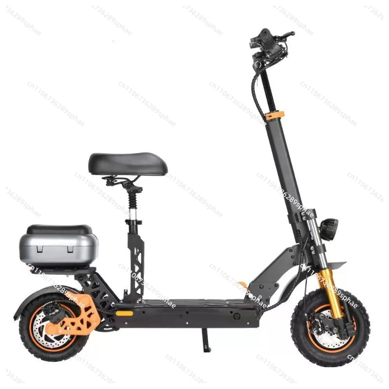 Folding Electric Scooter - Portable 800W48V lithium battery folding adult