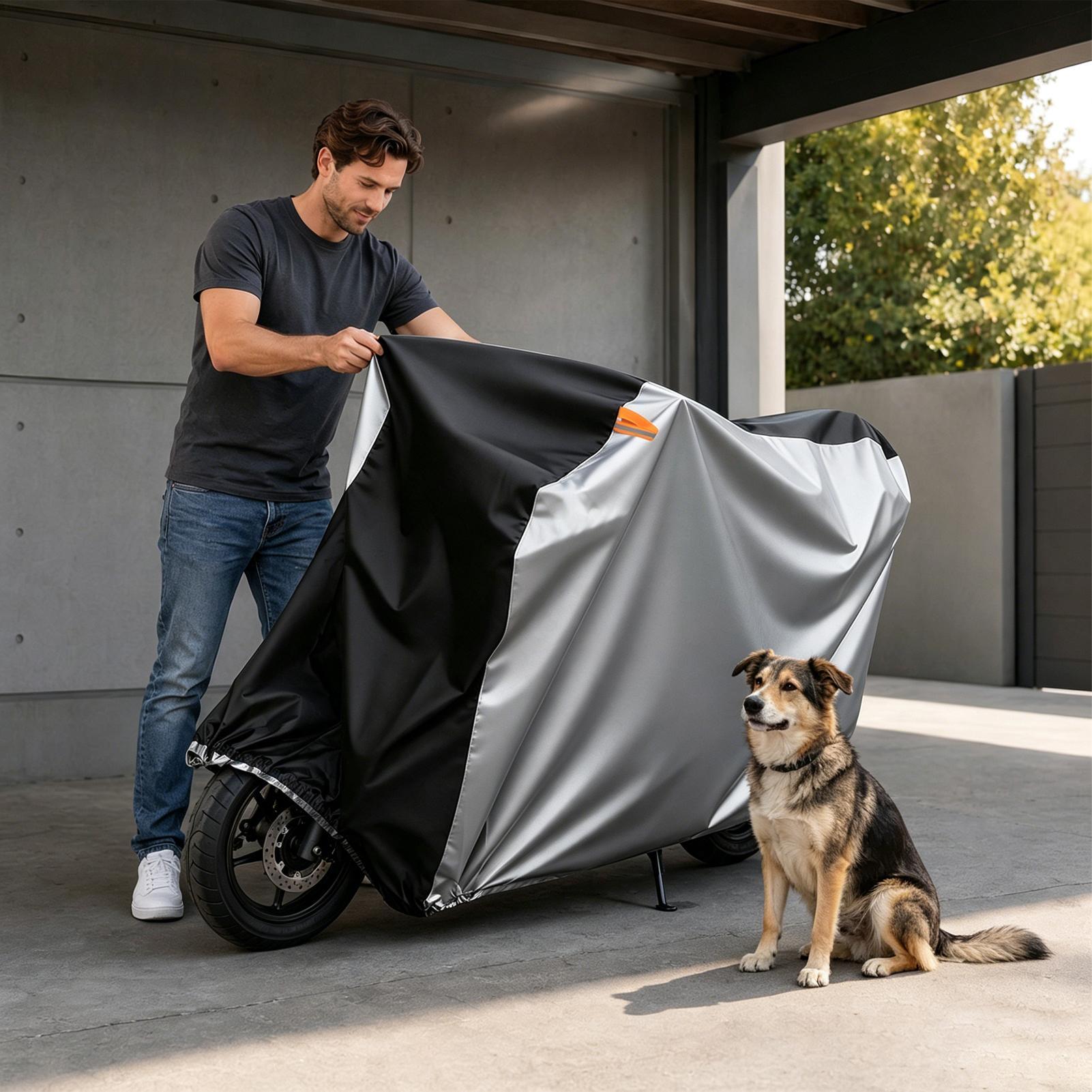 Electric Scooter - Motorcycle Cover Waterproof Outdoor Waterproof Windproof