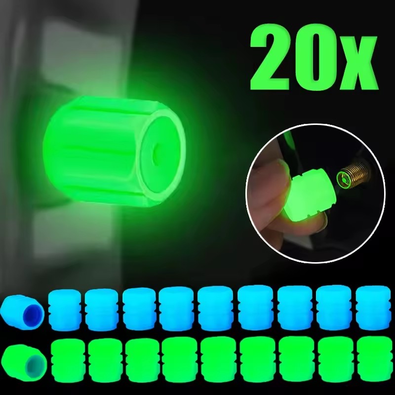 Luminous Tire Valve Caps: Deco - Scooter Tire 评论和价格
