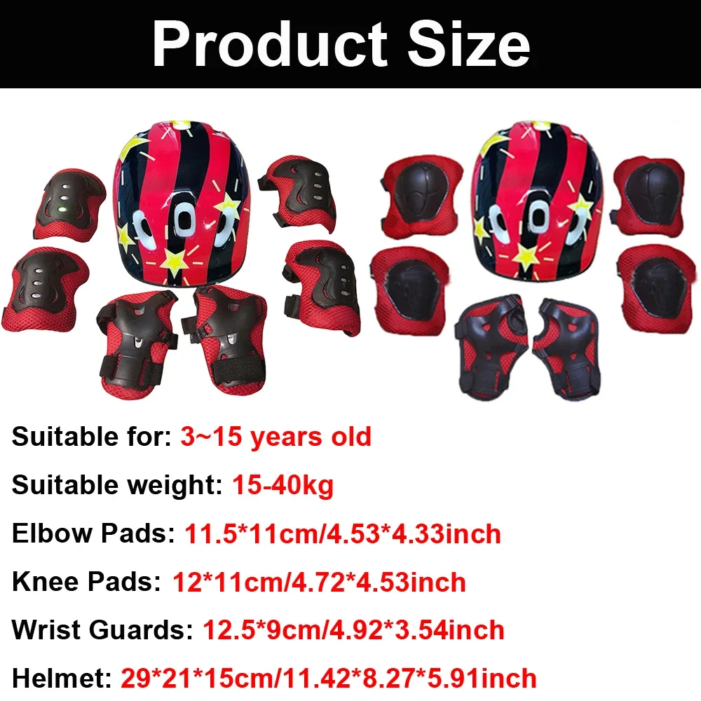 Adjustable Kids Helmet and Kne - Scooter Helmet Set 评论和价格
