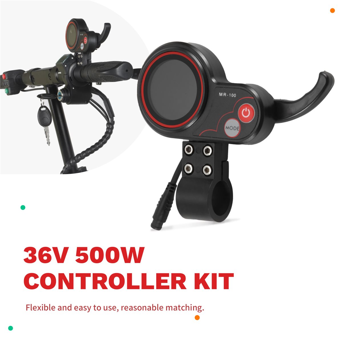 A99X 36V 500W Controller+MR-10 - Electric Scooter 500W 评论和价格