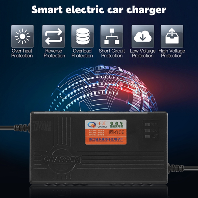 72V 20AH Motorcycle Battery Ch - Electric Scooter Charger 评论和价格