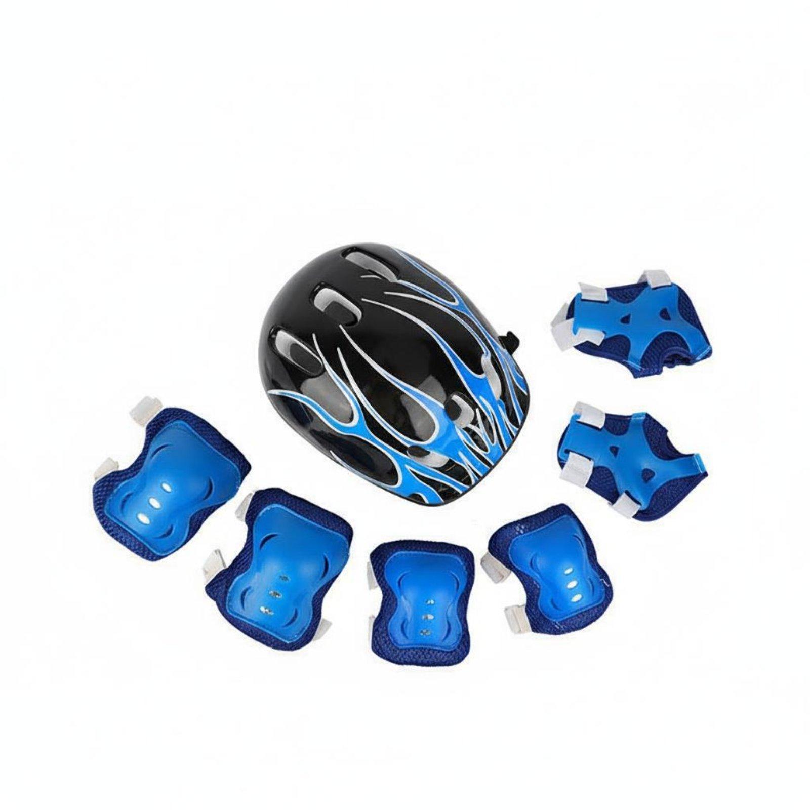 Kids Helmet and Knee Elbow Wri - Scooter Helmet Set 评论和价格