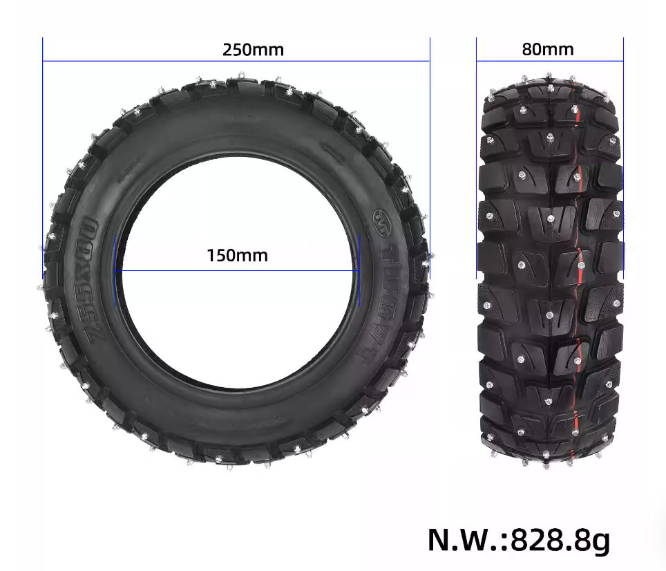 STLF T255*80 Snow Tire with An - Scooter Tire 评论和价格