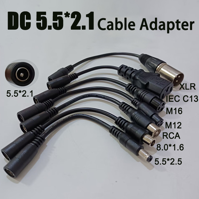 DC 5.5X2.1 To M12 M16 3Pin XLR - Electric Scooter Charger 评论和价格