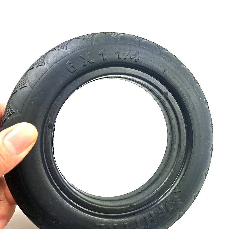 Hot selling 6X1 1/4 solid tire - Scooter Tire 评论和价格