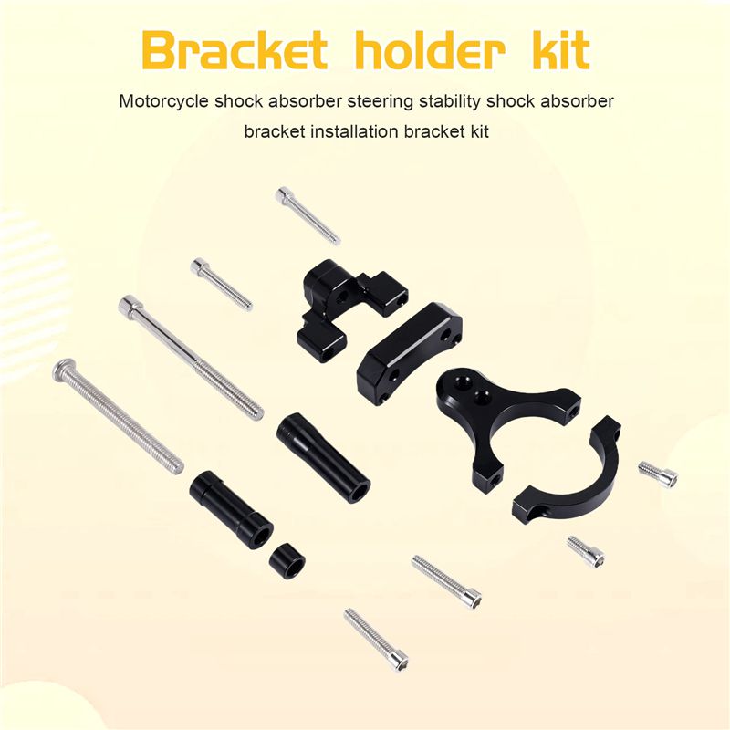 WF-Cnc Motorcycle Damper Steer - Steering Damper Stabilizer Kit Cnc 评论和价格