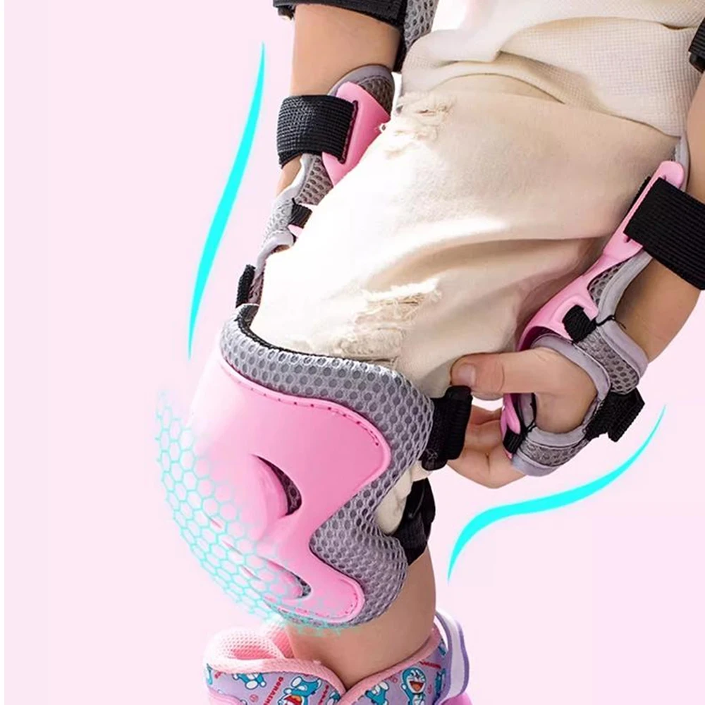 7PCS Kids Bike Helmet Set Skat - Scooter Helmet Set 评论和价格