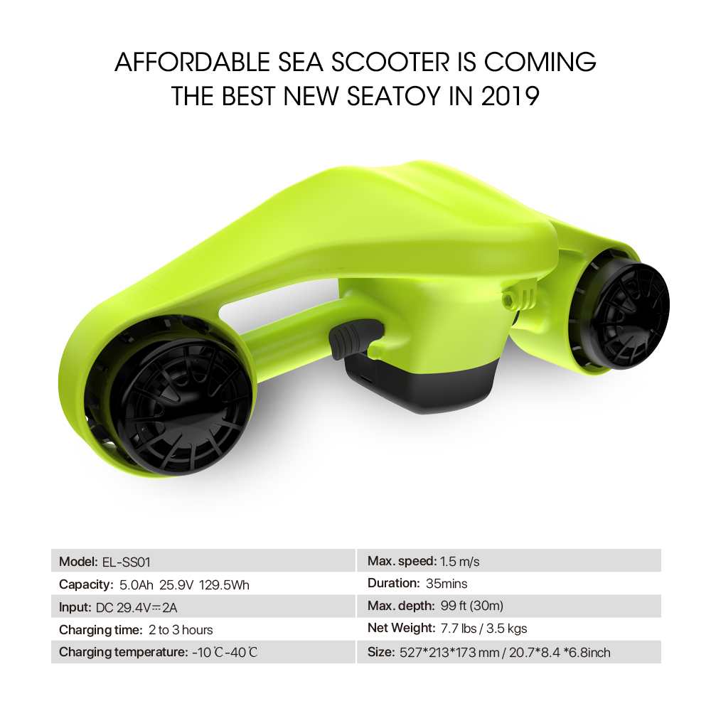Asiwo Manta Underwater Scooter - Electric Scooter Adults 评论和价格