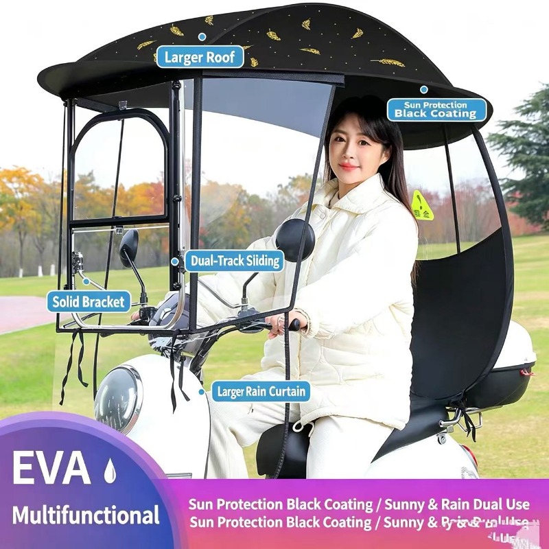 Windproof Waterproof Electric  - Electric Scooter Rain Cover 评论和价格