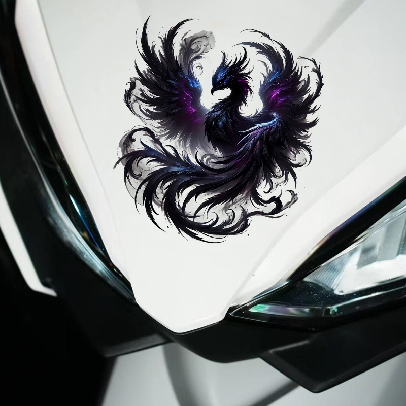 1PC Black Phoenix Motorcycle S - Scooter Helmet Set 评论和价格
