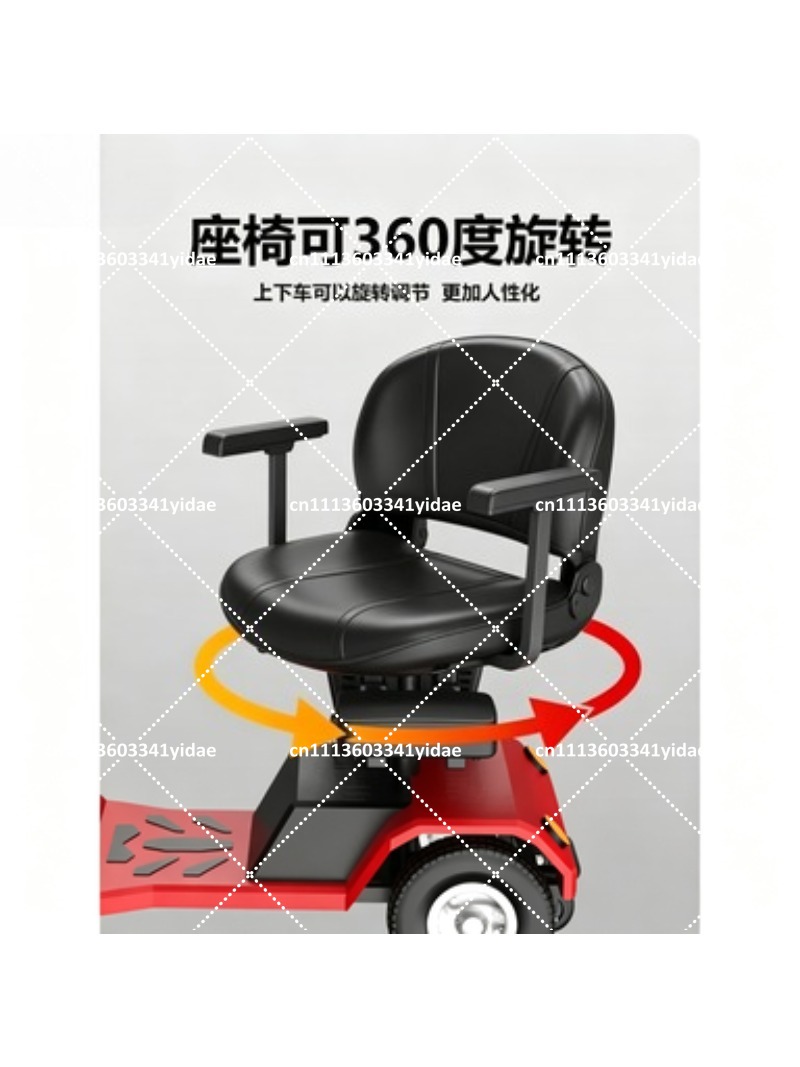 4 Wheel Foldable Electric Mobi - Electric Scooter Adults 评论和价格