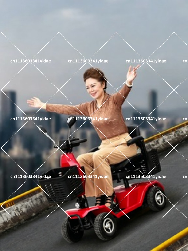 4 Wheel Foldable Electric Mobi - Electric Scooter Adults 评论和价格