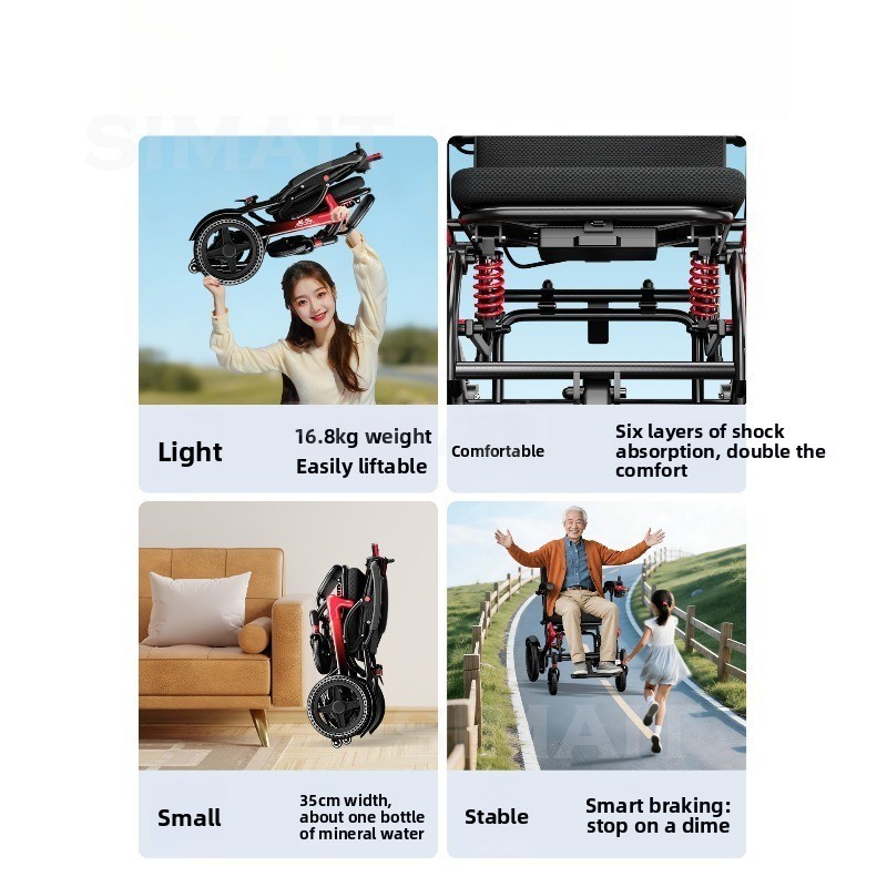 New Electric Wheelchair, Intel - Folding Electric Scooter 评论和价格