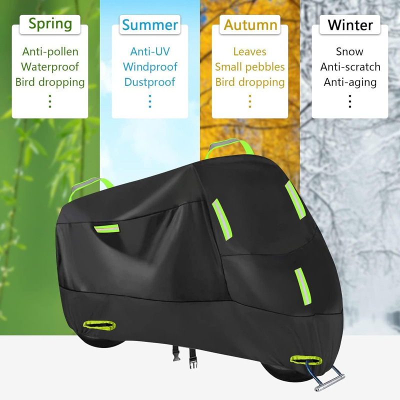 420D Universal Motorbike UV Pr - Electric Scooter Rain Cover 评论和价格