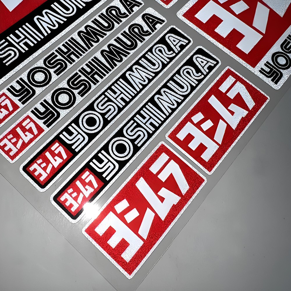 Racing Stickers Set Waterproof - Scooter Helmet Set 评论和价格