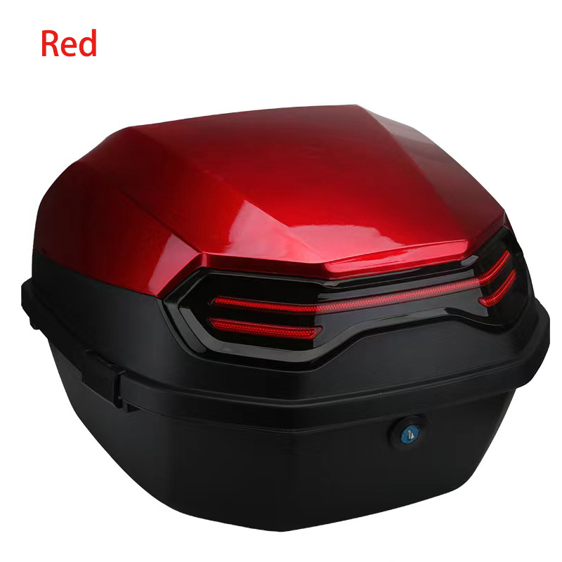 Motorcycle Tail Box Scooter Bo - Scooter Helmet Set 评论和价格