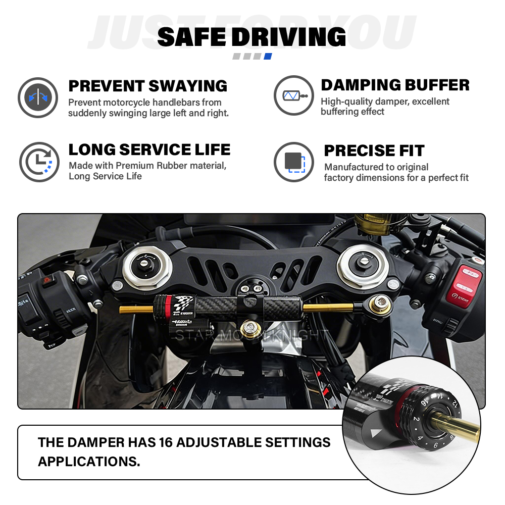 Motorcycle Steering Damper Bra - Steering Damper Stabilizer Kit Cnc 评论和价格