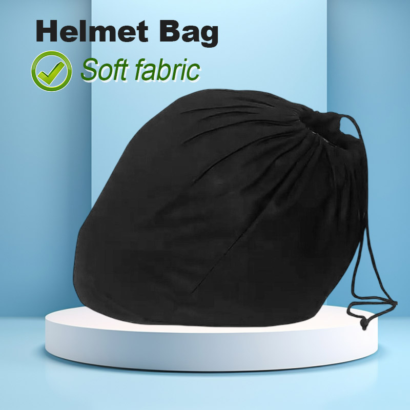 Soft Helmet Bag Plush Drawstri - Scooter Helmet Set 评论和价格